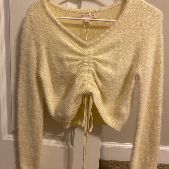 Honey Punch Sweaters - Cream colored sweater